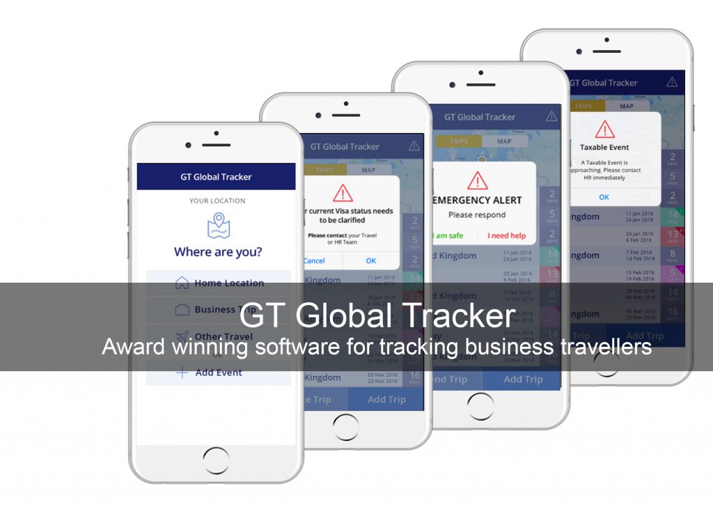 Business Traveller Tracking App